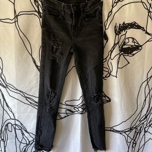 American Eagle Black Skinny Jeans